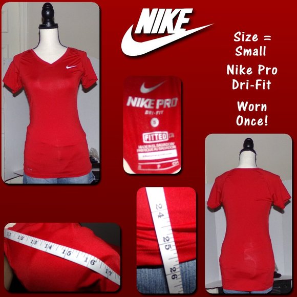 BOGO! Nike V-Neck Dri-Fit Tee {L6} - Picture 1 of 3